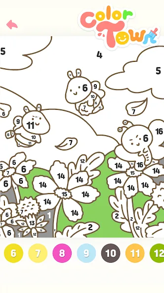 Color Town: My Lovely World (Цолор Таун) МОД/Взлом [Много денег, Монет и Все открыто] Screenshot 4