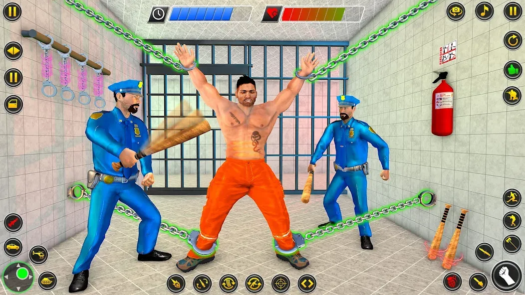 Grand Jail Prison: Escape Game (Гранд Джейл Призон) МОД/Взлом [Много денег, Монет и Все открыто] Screenshot 3