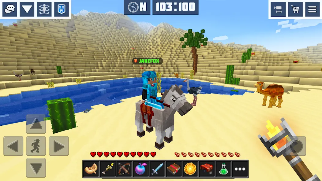 Block Craft World:Planet Craft МОД/Взлом [Много денег, Монет и Все открыто] Screenshot 1