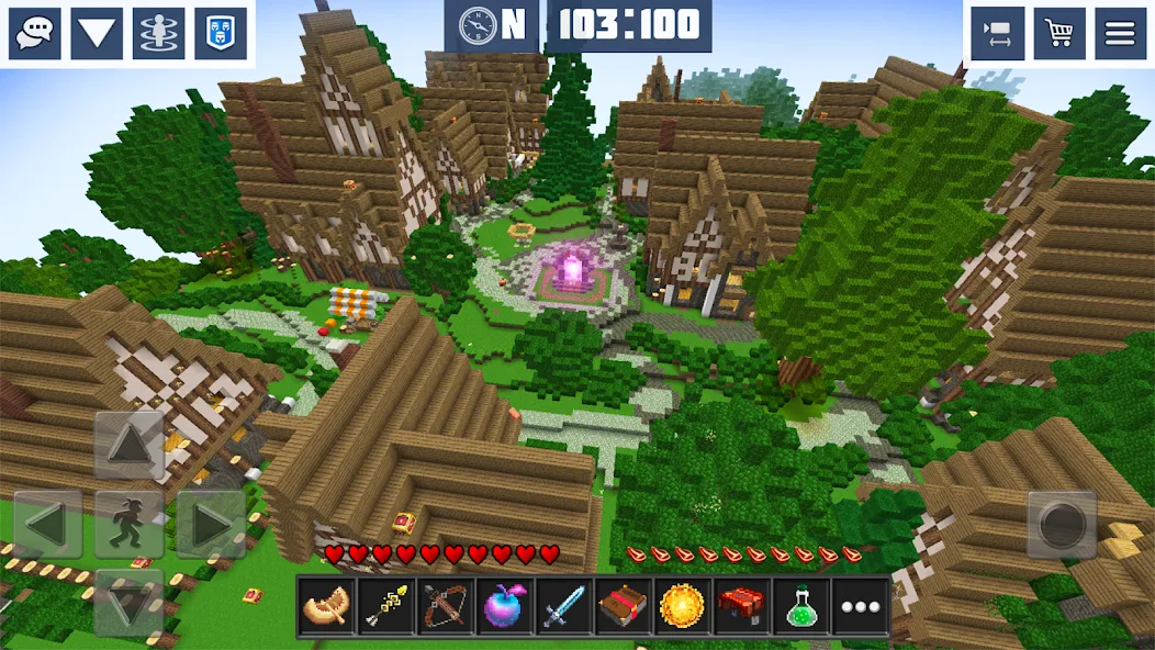 Block Craft World:Planet Craft МОД/Взлом [Много денег, Монет и Все открыто] Screenshot 2