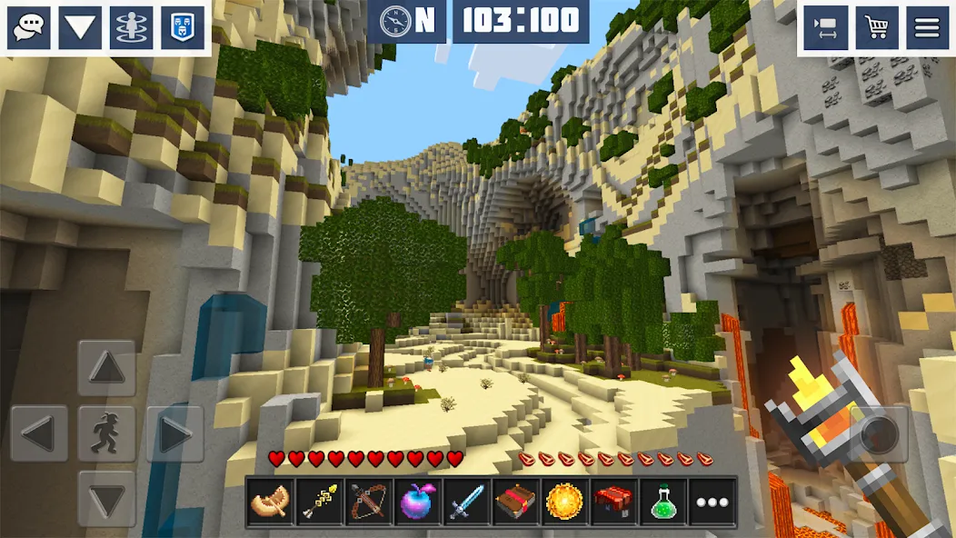 Block Craft World:Planet Craft МОД/Взлом [Много денег, Монет и Все открыто] Screenshot 4