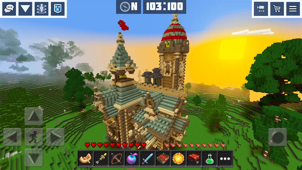 Block Craft World:Planet Craft МОД/Взлом [Много денег, Монет и Все открыто] Screenshot 5
