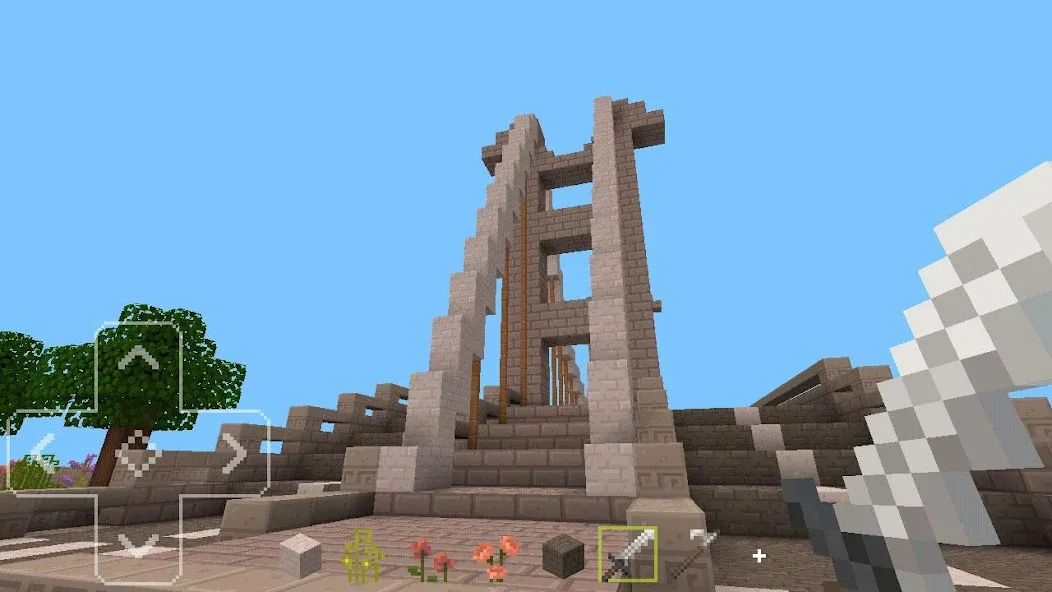 Craftsman: Building Craft (Крафтсмен) МОД/Взлом [Меню, Бесконечные монеты и Открытые уровни] Screenshot 4
