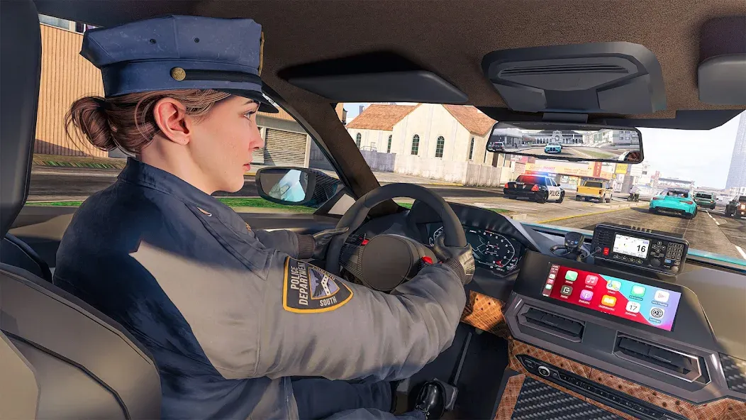 Police Simulator Job Cop Game МОД/Взлом [Много монет, Открытые уровни и Мега MOD] Screenshot 1