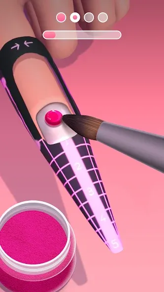 Acrylic Nails! МОД/Взлом [Бесконечные деньги, Монеты и Мега MOD] Screenshot 3