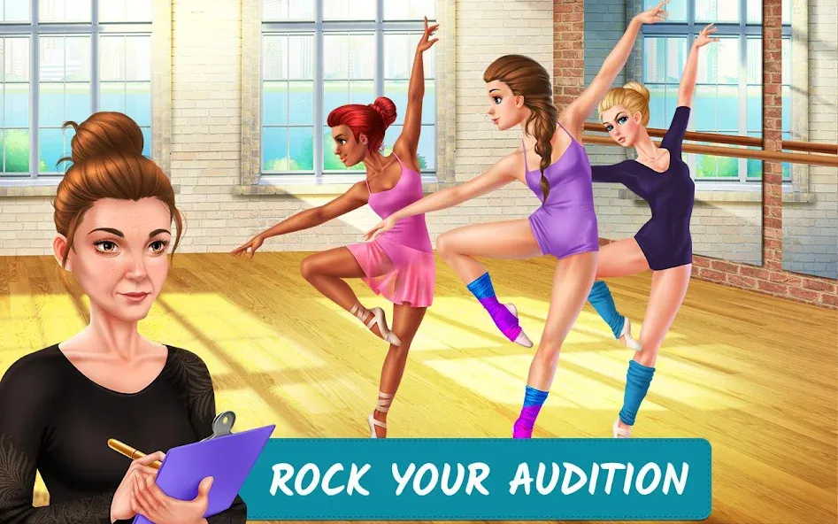 Dance School Stories МОД/Взлом [Много денег, Монет и Все открыто] Screenshot 1