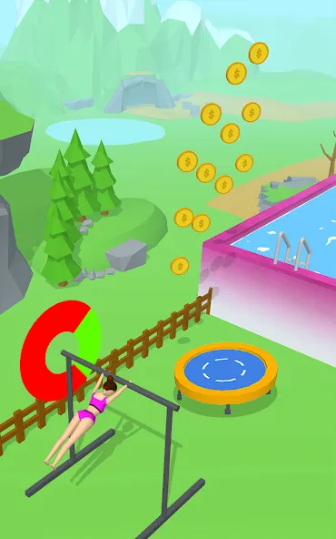 Flip Jump Stack! МОД/Взлом [Меню, Бесконечные монеты и Открытые уровни] Screenshot 2