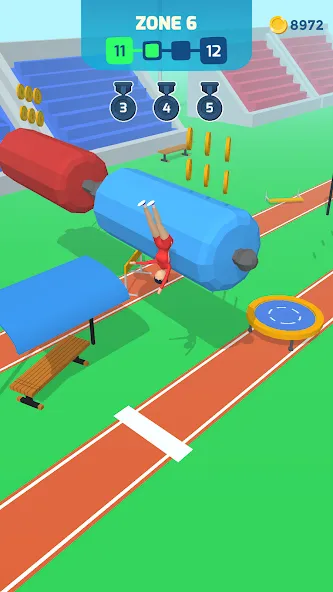 Flip Jump Stack! МОД/Взлом [Меню, Бесконечные монеты и Открытые уровни] Screenshot 4