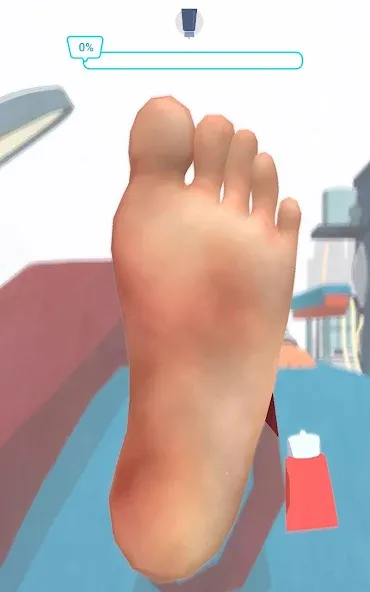 Foot Clinic - ASMR Feet Care (Фут Клиник) МОД/Взлом [Много денег, Монет и Все открыто] Screenshot 4