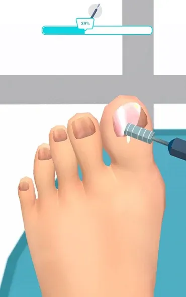 Foot Clinic - ASMR Feet Care (Фут Клиник) МОД/Взлом [Много денег, Монет и Все открыто] Screenshot 5