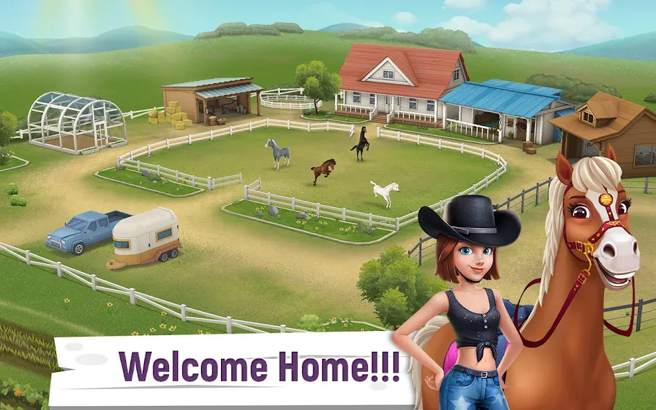 My Horse Stories МОД/Взлом [Деньги, Монеты и Меню MOD] Screenshot 5