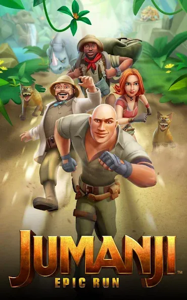 Jumanji: Epic Run (Джуманджи) МОД/Взлом [Много монет, Открытые уровни и Мега MOD] Screenshot 1
