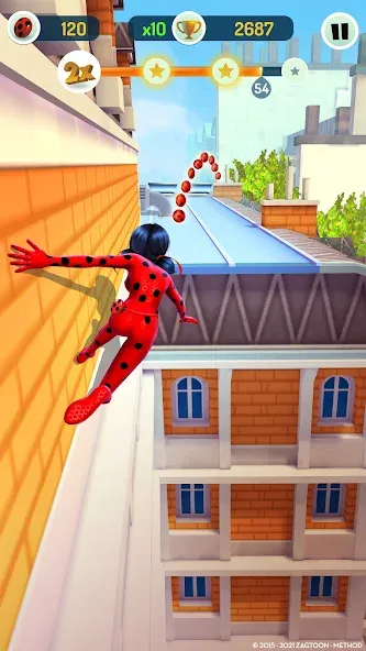 Miraculous Ladybug & Cat Noir МОД/Взлом [Много монет, Открытые уровни и Мега MOD] Screenshot 2