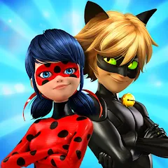 Скачать взломанную Miraculous Ladybug & Cat Noir на андроид (Много денег)