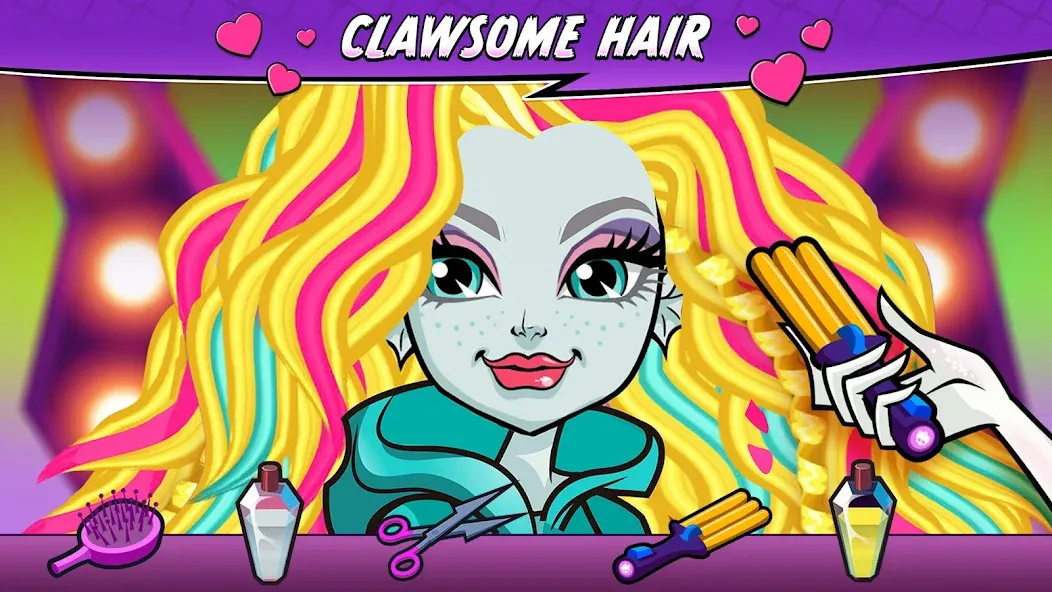 Monster High™ Beauty Salon (Монстер Хай) МОД/Взлом [Деньги, Монеты и Меню MOD] Screenshot 2