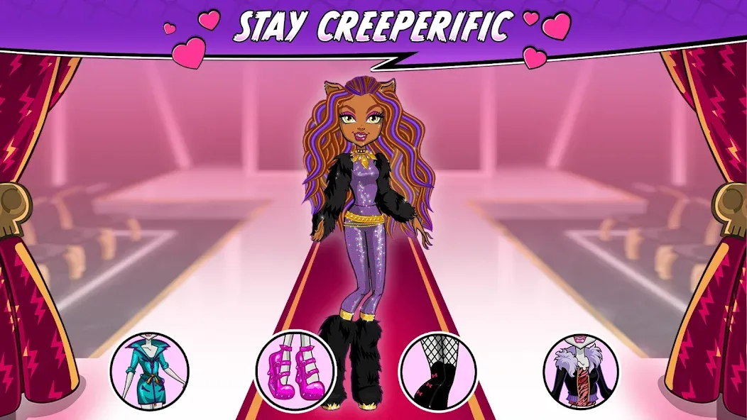 Monster High™ Beauty Salon (Монстер Хай) МОД/Взлом [Деньги, Монеты и Меню MOD] Screenshot 4