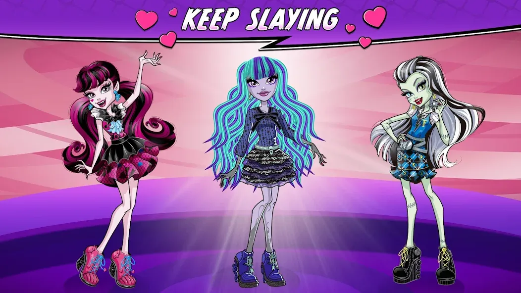 Monster High™ Beauty Salon (Монстер Хай) МОД/Взлом [Деньги, Монеты и Меню MOD] Screenshot 5