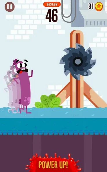 Run Sausage Run! МОД/Взлом [Много монет, Открытые уровни и Мега MOD] Screenshot 4