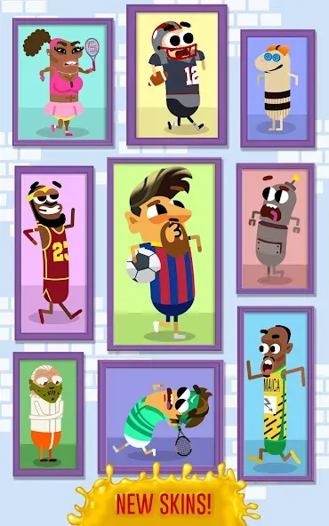 Run Sausage Run! МОД/Взлом [Много монет, Открытые уровни и Мега MOD] Screenshot 5