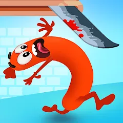 Скачать Run Sausage Run! Взлом на много денег и бессмертие бесплатно на Андроид