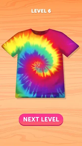 Tie Dye МОД/Взлом [Много денег, Монет и Все открыто] Screenshot 2
