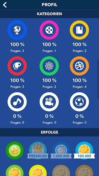 Super Quiz - Wissens Deutsch (упер квиз) МОД/Взлом [Бесконечные деньги, Монеты и Мега MOD] Screenshot 3