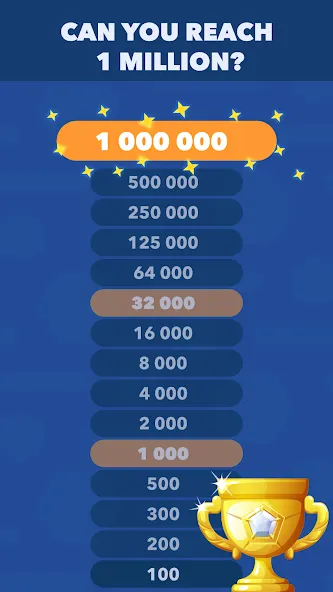 General Knowledge Quiz МОД/Взлом [Деньги, Монеты и Меню MOD] Screenshot 1