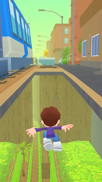 Subway Craft: Fun Runner (Фан Раннер) МОД/Взлом [Много монет, Открытые уровни и Мега MOD] Screenshot 1