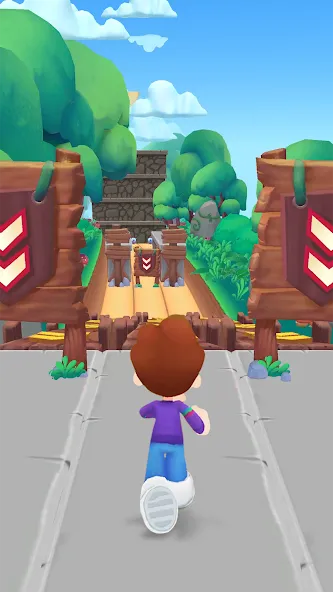 Subway Craft: Fun Runner (Фан Раннер) МОД/Взлом [Много монет, Открытые уровни и Мега MOD] Screenshot 3