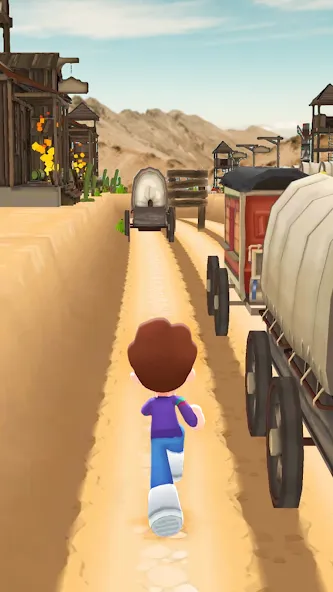 Subway Craft: Fun Runner (Фан Раннер) МОД/Взлом [Много монет, Открытые уровни и Мега MOD] Screenshot 4