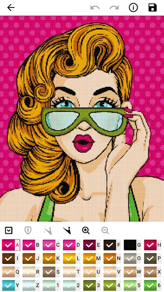 Cross Stitch Joy (Кроссстич радость) МОД/Взлом [Деньги, Монеты и Меню MOD] Screenshot 2