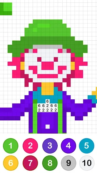 Color by Number ®: No.Draw МОД/Взлом [Все открыто, Дополнительные деньги и Меню MOD] Screenshot 5