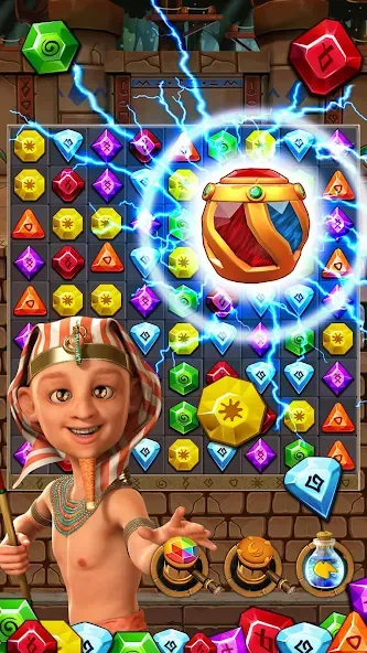 Jewel Ancient 2: lost gems (Джуэл Эншиент 2) МОД/Взлом [Все открыто, Дополнительные деньги и Меню MOD] Screenshot 3