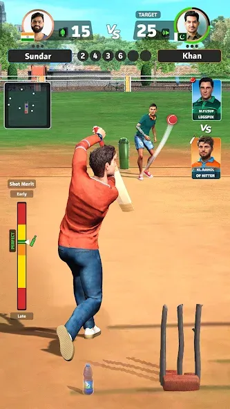 Cricket Gangsta™ Cricket Games (Крикет Гангста 11 Лига) МОД/Взлом [Много монет, Открытые уровни и Мега MOD] Screenshot 1