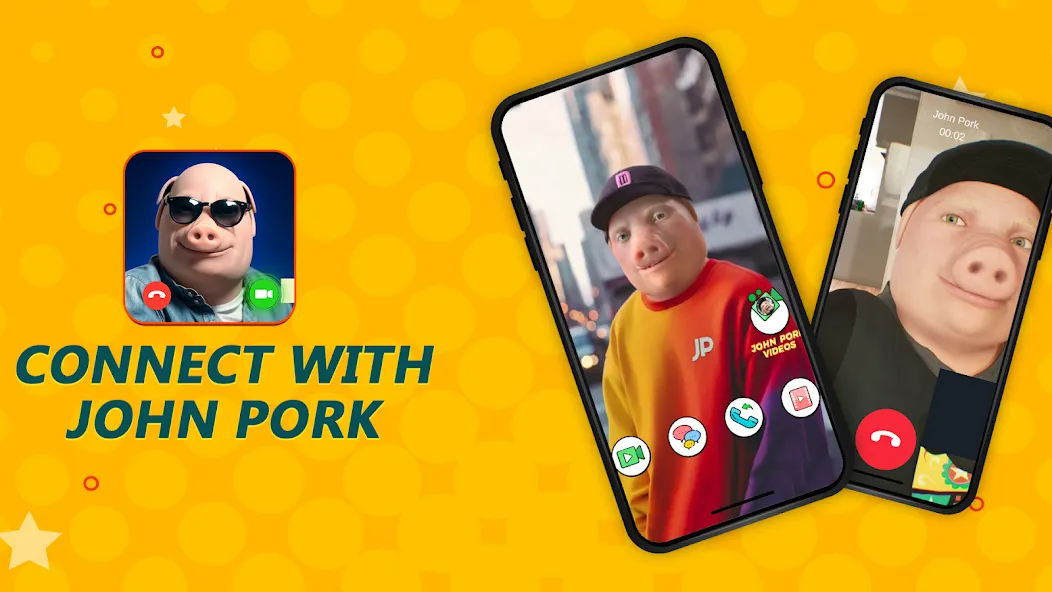 John Pork In Video Call (Джон Порк ин Видео Колл) МОД/Взлом [Бесконечные деньги, Монеты и Мега MOD] Screenshot 4