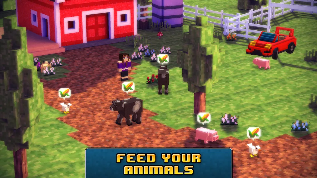 Blocky Roads (Блоки Роадс) МОД/Взлом [Бесконечные деньги, Монеты и Мега MOD] Screenshot 3