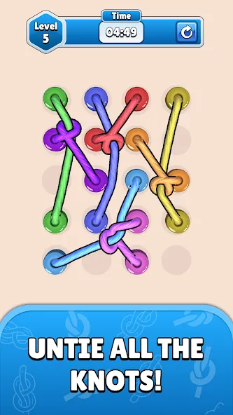Twisted Tangle (Твистед Тэнгл) МОД/Взлом [Бесконечные деньги, Монеты и Мега MOD] Screenshot 1