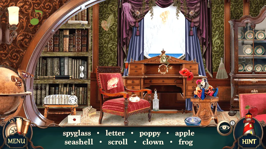 Mystery Hotel: Hidden Objects МОД/Взлом [Деньги, Монеты и Меню MOD] Screenshot 1