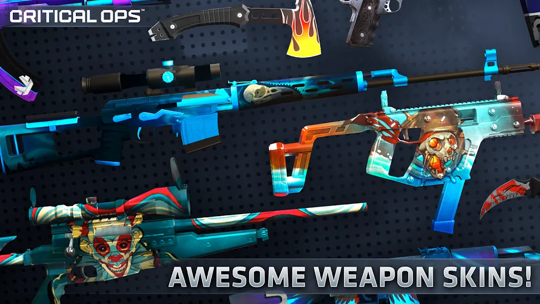 Critical Ops: Multiplayer FPS (Критикал Опс) МОД/Взлом [Деньги, Монеты и Меню MOD] Screenshot 3