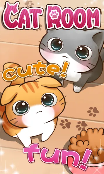 Cat Room - Cute Cat Games (Кэт Рум) МОД/Взлом [Много монет, Открытые уровни и Мега MOD] Screenshot 1