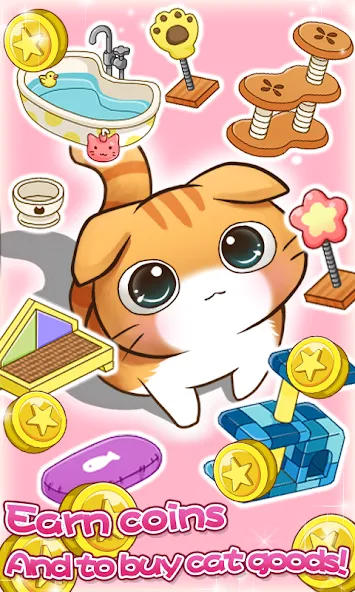 Cat Room - Cute Cat Games (Кэт Рум) МОД/Взлом [Много монет, Открытые уровни и Мега MOD] Screenshot 5
