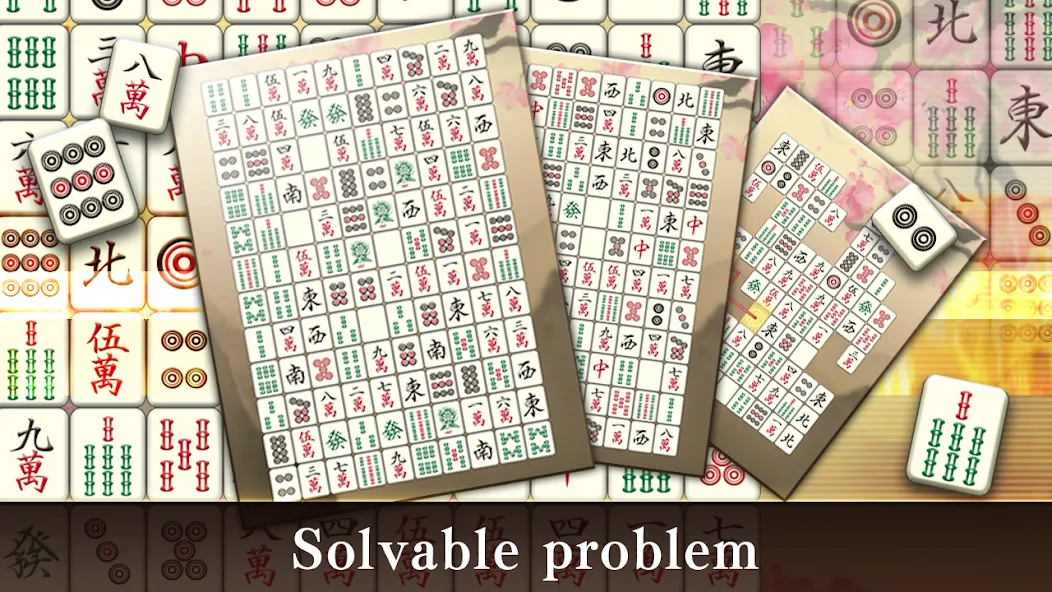 Mahjong Puzzle Shisensho (Маджонг Пазл Шисеншо) МОД/Взлом [Много монет, Открытые уровни и Мега MOD] Screenshot 2