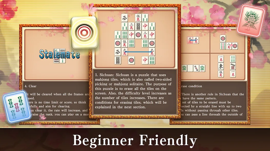 Mahjong Puzzle Shisensho (Маджонг Пазл Шисеншо) МОД/Взлом [Много монет, Открытые уровни и Мега MOD] Screenshot 3
