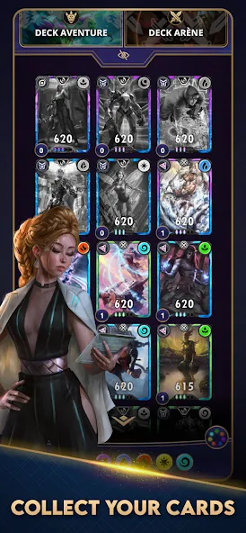 Cross The Ages: TCG (Кросс зэ Эйджес) МОД/Взлом [Все открыто, Дополнительные деньги и Меню MOD] Screenshot 2