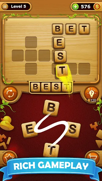 Word Connect - Word Games МОД/Взлом [Бесконечные деньги, Монеты и Мега MOD] Screenshot 2