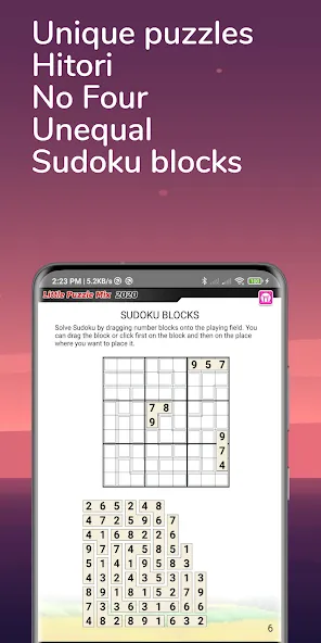 Puzzle Book: Daily puzzle page МОД/Взлом [Бесконечные деньги, Монеты и Мега MOD] Screenshot 5