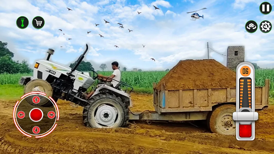 Tractor Simulator Farm Games (Фарминг игры) МОД/Взлом [Много денег, Монет и Все открыто] Screenshot 1