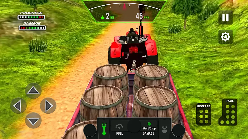 Tractor Simulator Farm Games (Фарминг игры) МОД/Взлом [Много денег, Монет и Все открыто] Screenshot 4