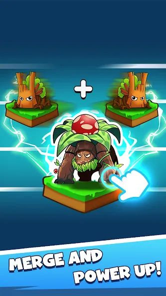 Merge Plants – Monster Defense (Мерж Плантс) МОД/Взлом [Деньги, Монеты и Меню MOD] Screenshot 3