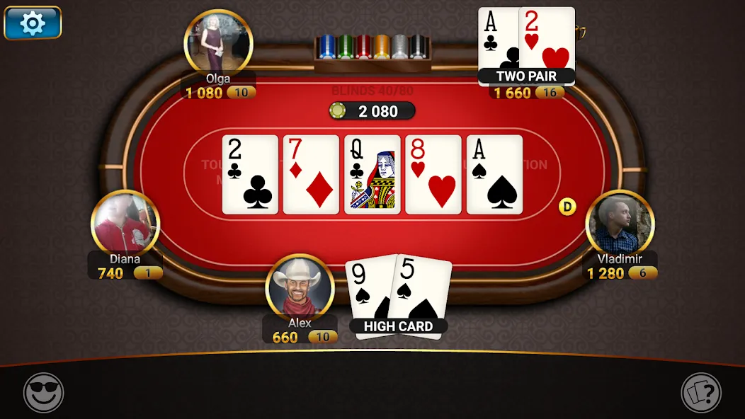 Poker Championship Tournaments МОД/Взлом [Много денег, Монет и Все открыто] Screenshot 2